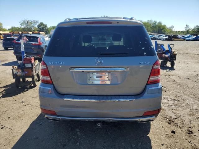 4JGBF7BE5BA649262 - 2011 MERCEDES-BENZ GL 450 4MATIC SILVER photo 6