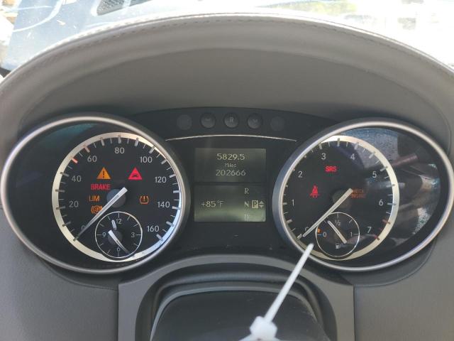 4JGBF7BE5BA649262 - 2011 MERCEDES-BENZ GL 450 4MATIC SILVER photo 9