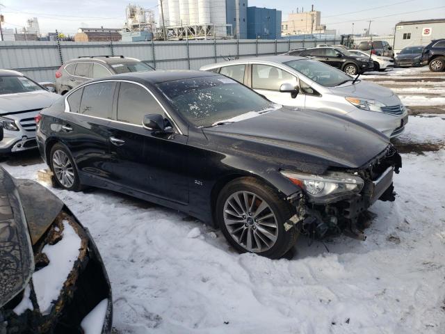 JN1EV7AR9JM439742 - 2018 INFINITI Q50 LUXE BLACK photo 4