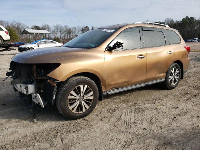 5N1DR2MM4HC601028 - 2017 NISSAN PATHFINDER S GOLD photo 1