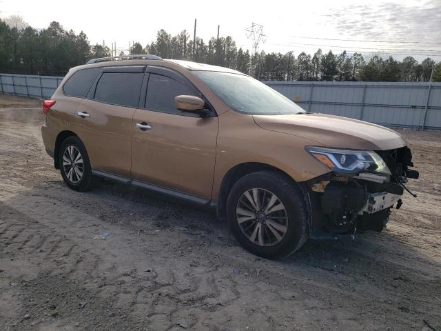 5N1DR2MM4HC601028 - 2017 NISSAN PATHFINDER S GOLD photo 4
