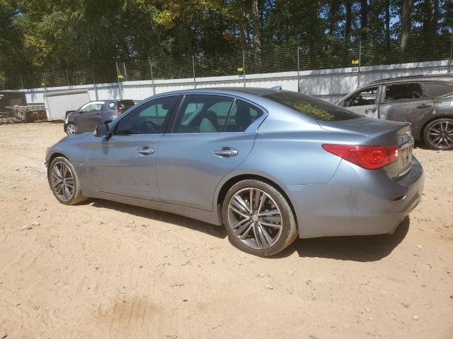 JN1BV7AP4EM670555 - 2014 INFINITI Q50 BASE Azul foto 2