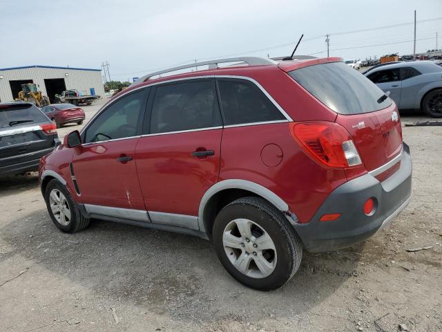 3GNAL2EK0ES657177 - 2014 CHEVROLET CAPTIVA LS RED photo 2