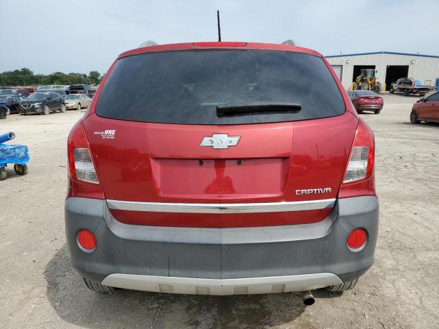 3GNAL2EK0ES657177 - 2014 CHEVROLET CAPTIVA LS RED photo 6