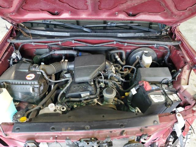 5TETX22N08Z513693 - 2008 TOYOTA TACOMA ACCESS CAB წითელი ფოტო 11