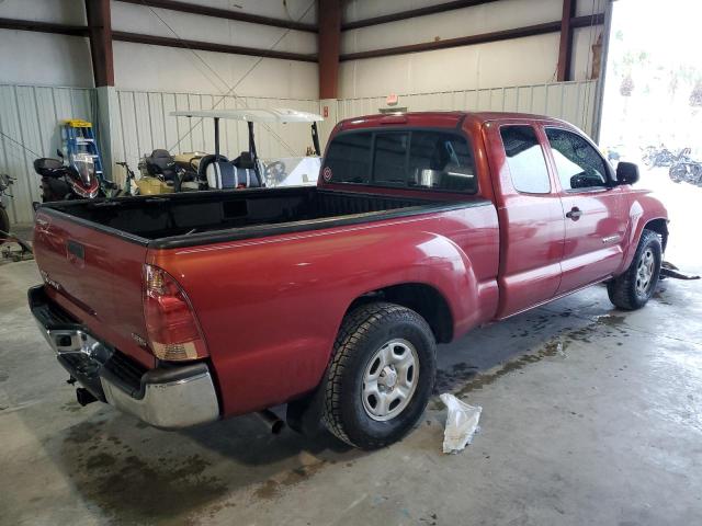 5TETX22N08Z513693 - 2008 TOYOTA TACOMA ACCESS CAB წითელი ფოტო 3