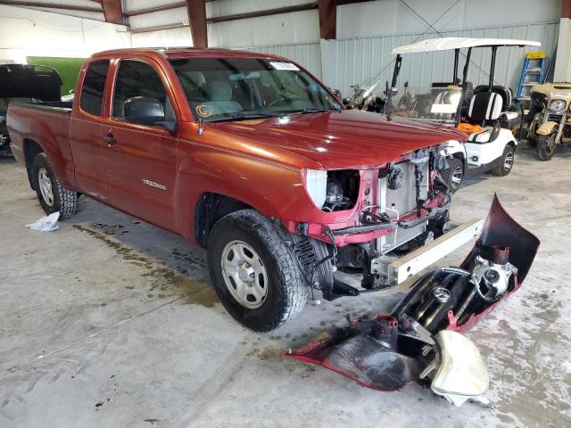 5TETX22N08Z513693 - 2008 TOYOTA TACOMA ACCESS CAB წითელი ფოტო 4