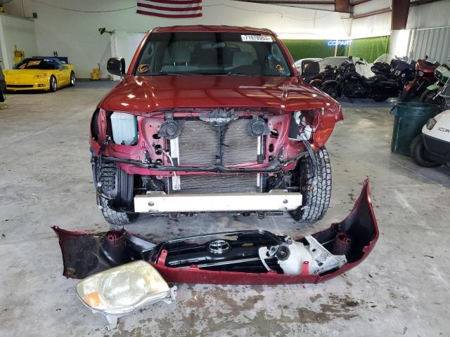 5TETX22N08Z513693 - 2008 TOYOTA TACOMA ACCESS CAB წითელი ფოტო 5