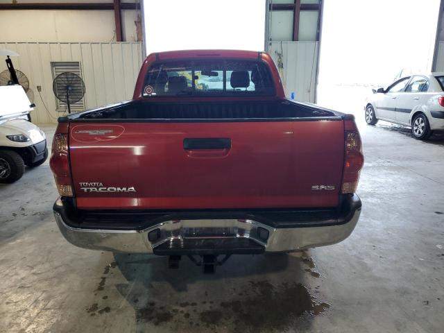 5TETX22N08Z513693 - 2008 TOYOTA TACOMA ACCESS CAB წითელი ფოტო 6