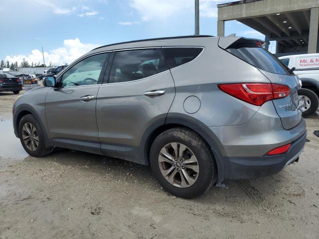 5XYZU3LB0FG304281 - 2015 HYUNDAI SANTA FE S GRAY photo 2