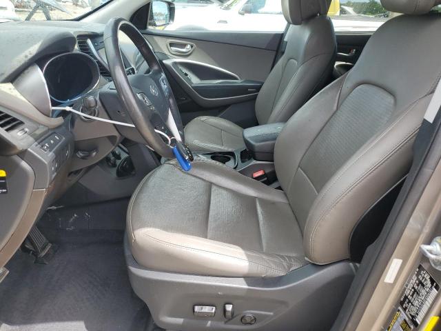 5XYZU3LB0FG304281 - 2015 HYUNDAI SANTA FE S GRAY photo 7
