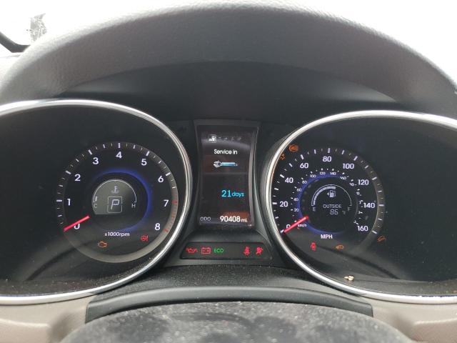 5XYZU3LB0FG304281 - 2015 HYUNDAI SANTA FE S GRAY photo 9