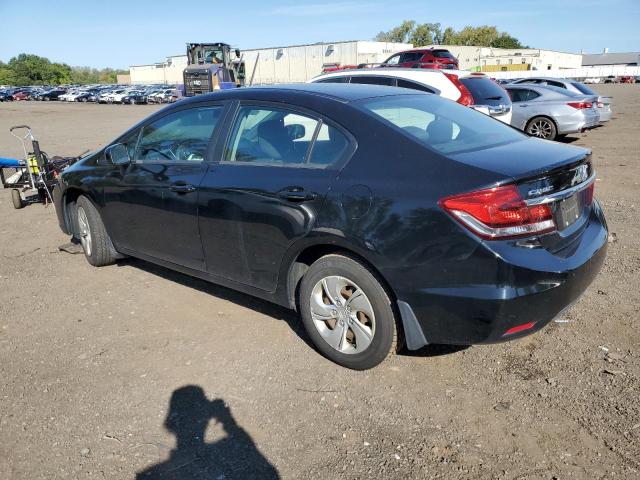 19XFB2F57FE256641 - 2015 HONDA CIVIC LX BLACK photo 2