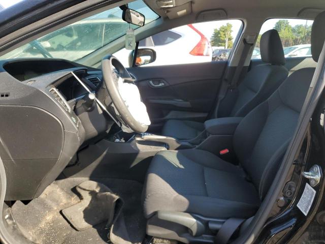 19XFB2F57FE256641 - 2015 HONDA CIVIC LX BLACK photo 7