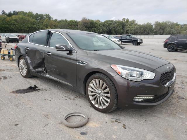 KNALW4D40F6021384 - 2015 KIA K900 GRAY photo 4