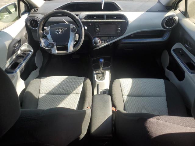 JTDKDTB33C1509133 - 2012 TOYOTA PRIUS C WHITE photo 8