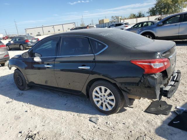 3N1AB7AP7KY275718 - 2019 NISSAN SENTRA S BLACK photo 2