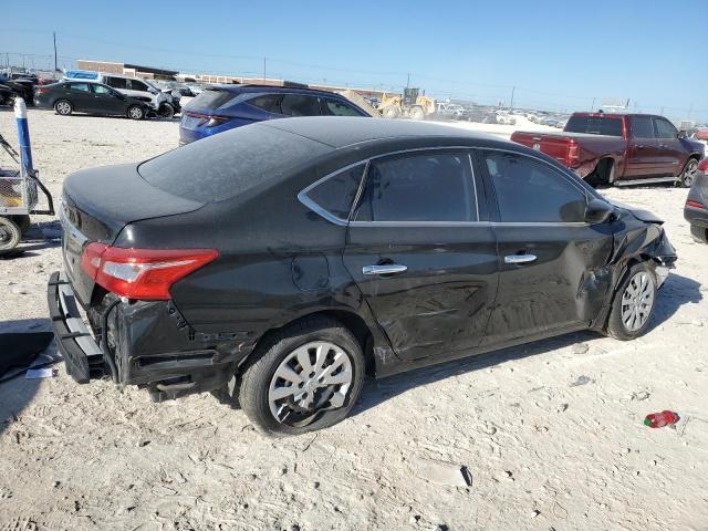 3N1AB7AP7KY275718 - 2019 NISSAN SENTRA S BLACK photo 3