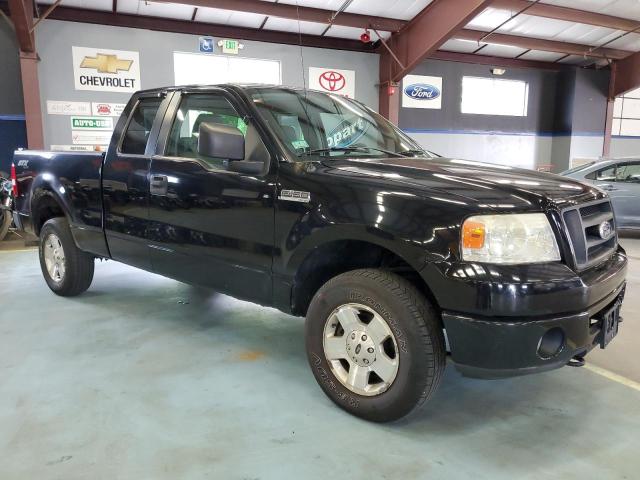 1FTRX14W06FA13702 - 2006 FORD F150 BLACK photo 4