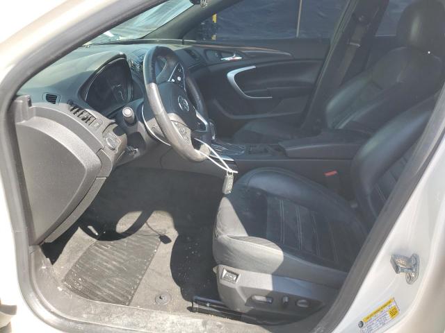 2G4GT5GX4F9261499 - 2015 BUICK REGAL GS WHITE photo 7