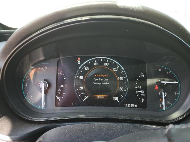 2G4GT5GX4F9261499 - 2015 BUICK REGAL GS WHITE photo 9