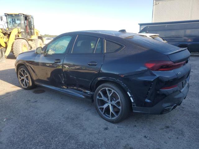 5UXCY8C07P9N45178 - 2023 BMW X6 M50I BLUE photo 2