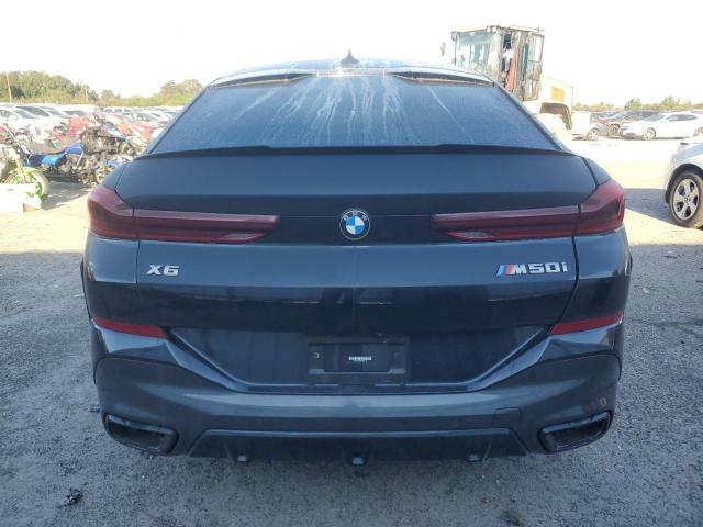 5UXCY8C07P9N45178 - 2023 BMW X6 M50I BLUE photo 6