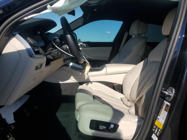 5UXCY8C07P9N45178 - 2023 BMW X6 M50I BLUE photo 7