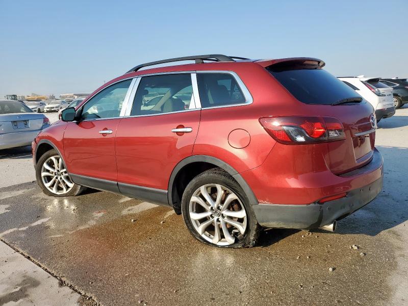 JM3TB3DVXD0408856 - 2013 MAZDA CX-9 GRAND TOURING BURGUNDY photo 2