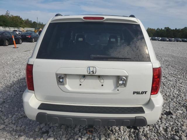 2HKYF18485H560566 - 2005 HONDA PILOT EX WHITE photo 6