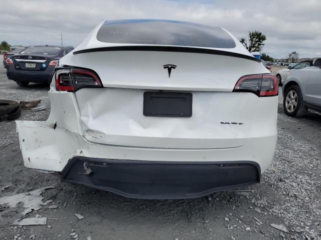 5YJYGDEF7MF089057 - 2021 TESLA MODEL Y WHITE photo 6