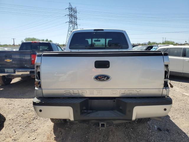 1FT7W2BT9BEA57108 - 2011 FORD F250 SUPER DUTY SILVER photo 6