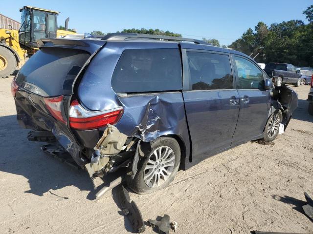 5TDYZ3DC9JS908900 - 2018 TOYOTA SIENNA XLE Mavi foto 3