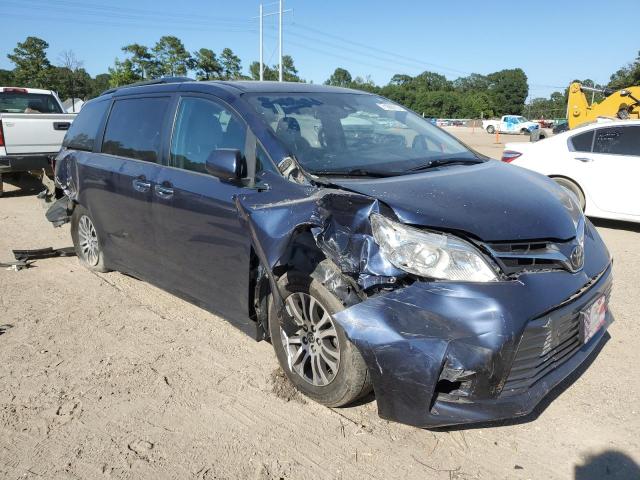 5TDYZ3DC9JS908900 - 2018 TOYOTA SIENNA XLE Mavi foto 4