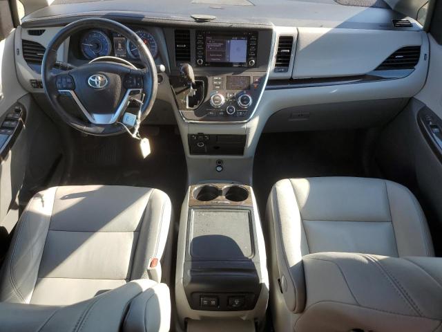 5TDYZ3DC9JS908900 - 2018 TOYOTA SIENNA XLE Mavi foto 8