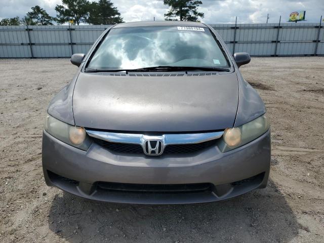19XFA1F65AE049874 - 2010 HONDA CIVIC LX-S GRAY photo 5