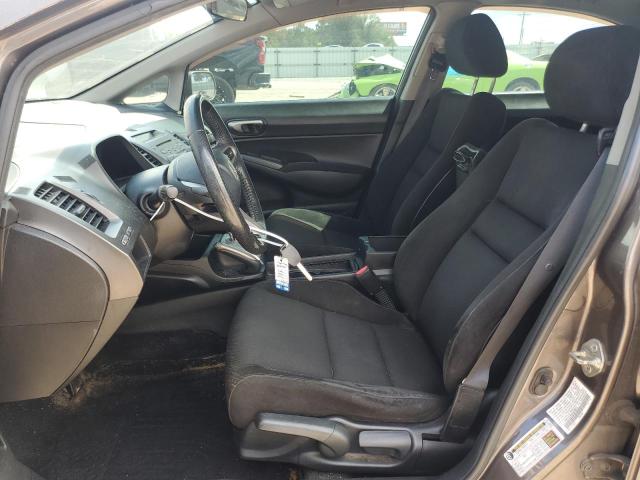 19XFA1F65AE049874 - 2010 HONDA CIVIC LX-S GRAY photo 7