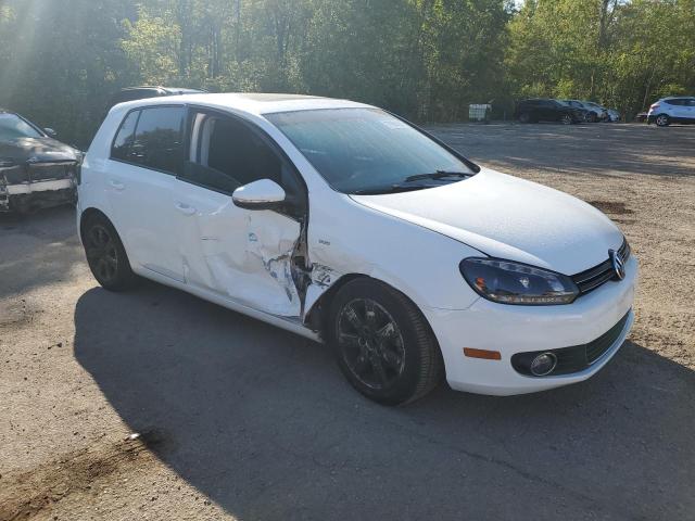 WVWNM7AJ4DW138220 - 2013 VOLKSWAGEN GOLF Weiß Foto 4