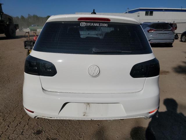 WVWNM7AJ4DW138220 - 2013 VOLKSWAGEN GOLF Weiß Foto 6