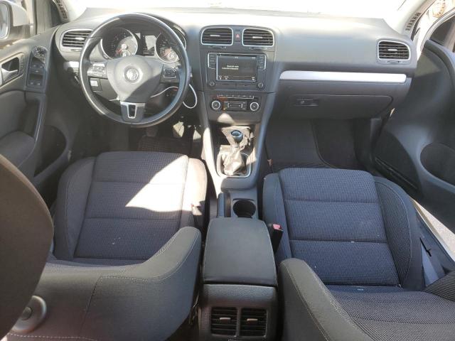 WVWNM7AJ4DW138220 - 2013 VOLKSWAGEN GOLF Weiß Foto 8