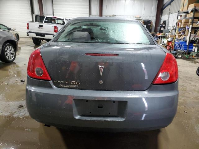 1G2ZG57B484176498 - 2008 PONTIAC G6 BASE GRAY photo 6