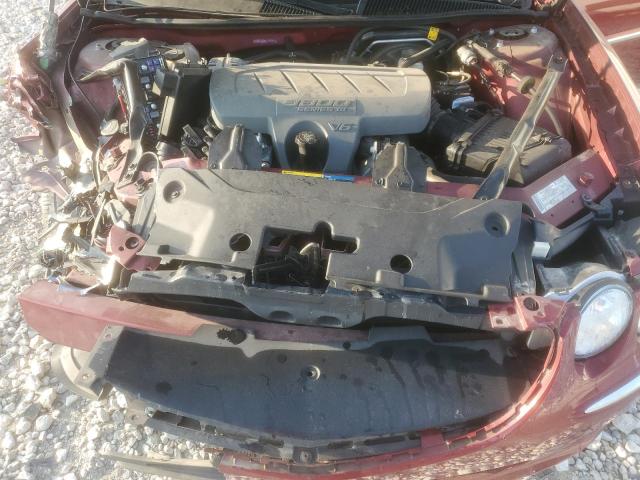 2G4WC582581190197 - 2008 BUICK LACROSSE CX أحمر صورة 11