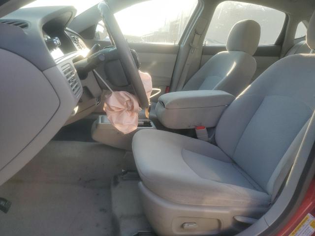 2G4WC582581190197 - 2008 BUICK LACROSSE CX أحمر صورة 7