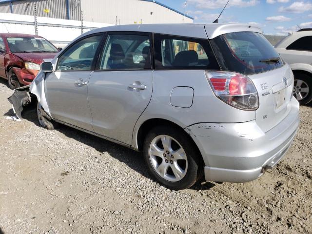 2T1KR32E96C596880 - 2006 TOYOTA MATRIX XR SILVER photo 2