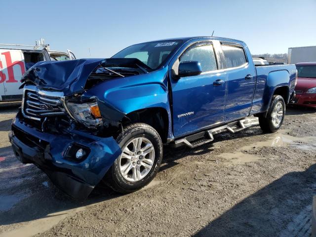 1GTG6CEN0K1192018 - 2019 GMC CANYON SLE BLUE photo 1