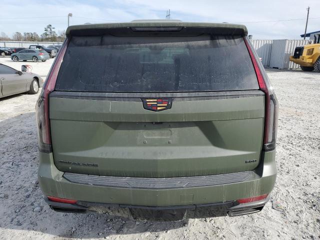 1GYS4LKL5MR183008 - 2021 CADILLAC ESCALADE ESV PREMIUM LUXURY GREEN photo 6