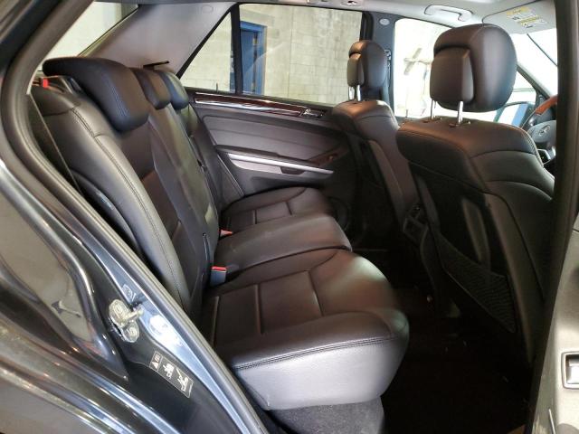 4JGBB8GB3BA710186 - 2011 MERCEDES-BENZ ML 350 4MATIC GRAY photo 11