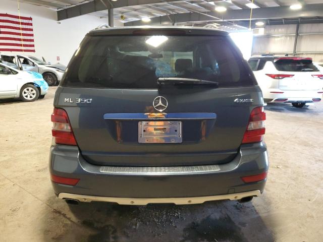 4JGBB8GB3BA710186 - 2011 MERCEDES-BENZ ML 350 4MATIC GRAY photo 6