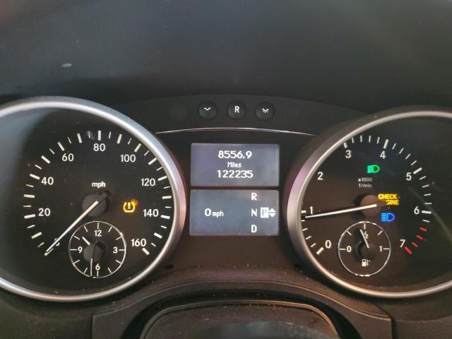 4JGBB8GB3BA710186 - 2011 MERCEDES-BENZ ML 350 4MATIC GRAY photo 9