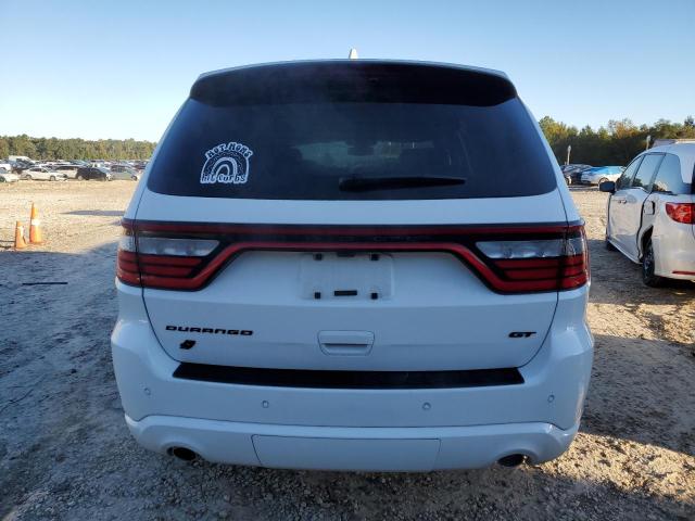 1C4RDJDG8MC805127 - 2021 DODGE DURANGO GT WHITE photo 6